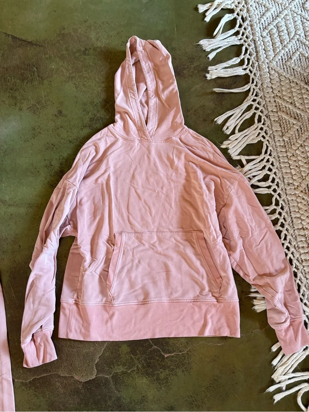 Athleta Pink Jogger Sweat Matching Set